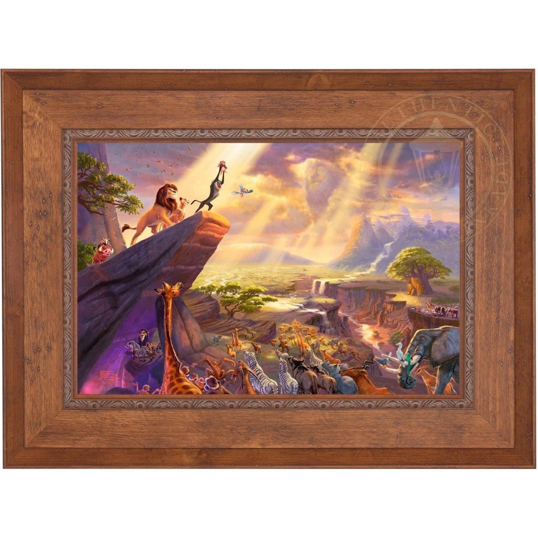 Disney The Lion King - Thomas Kinkade Studios Jewel Edition – Disney ...