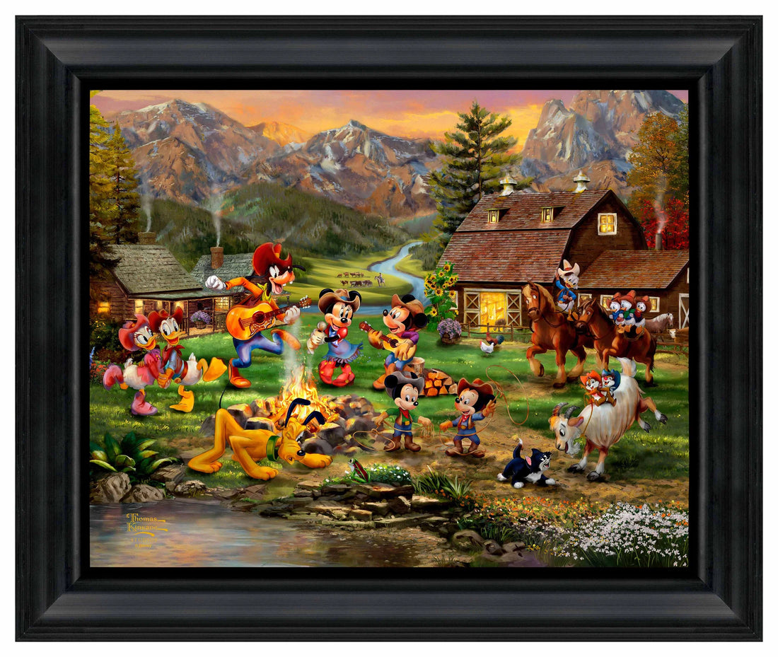 Mickey and Minnie Rocky Mountain Roundup