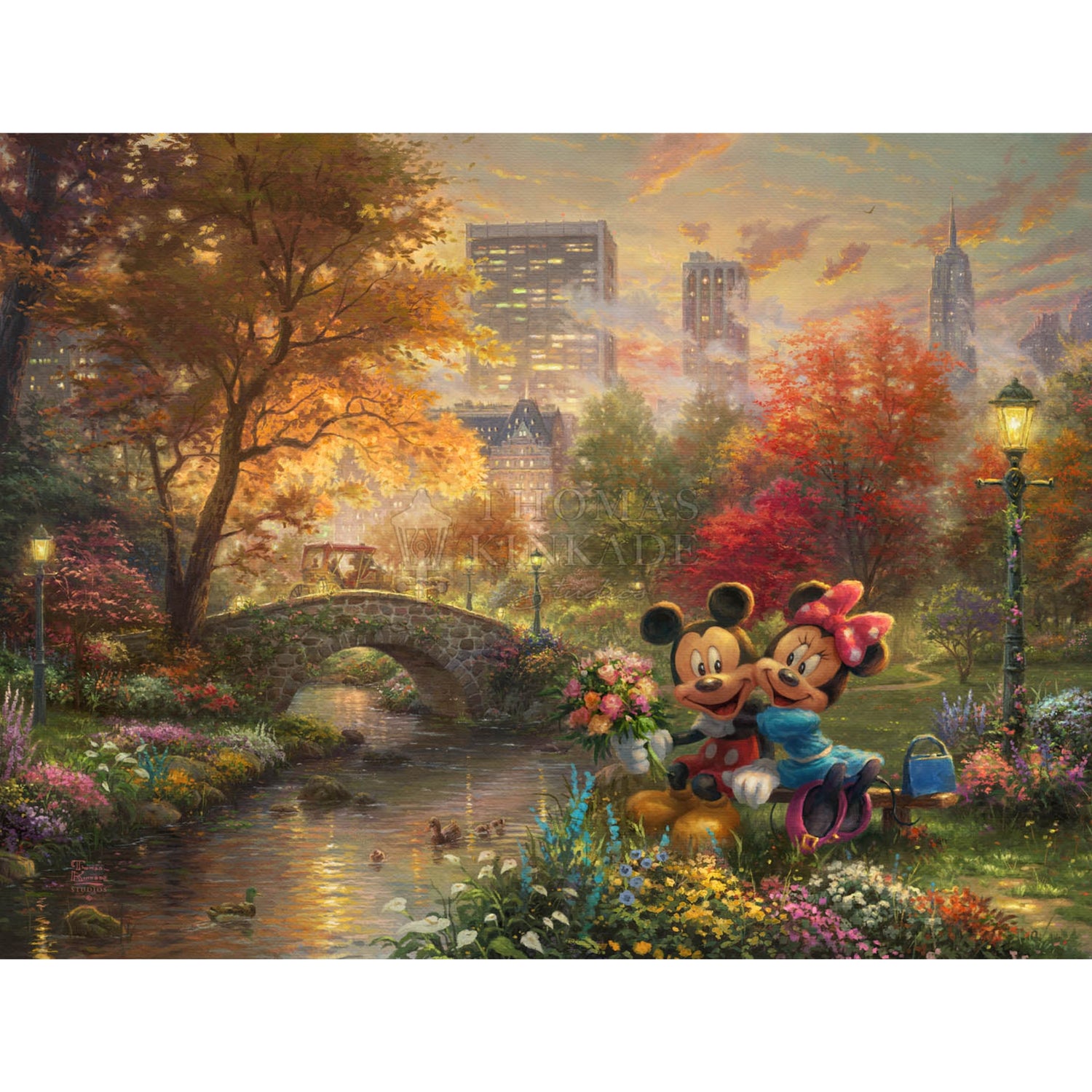 Disney Mickey and Minnie Sweetheart Central Park - Jewel Edition