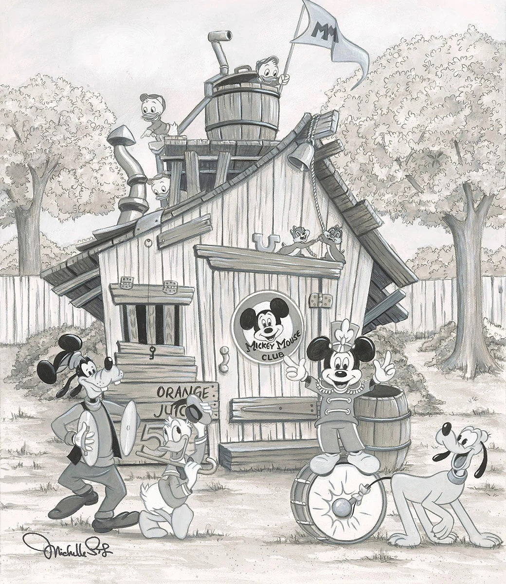 Mickey Mouse Clubhouse Coloring Pages