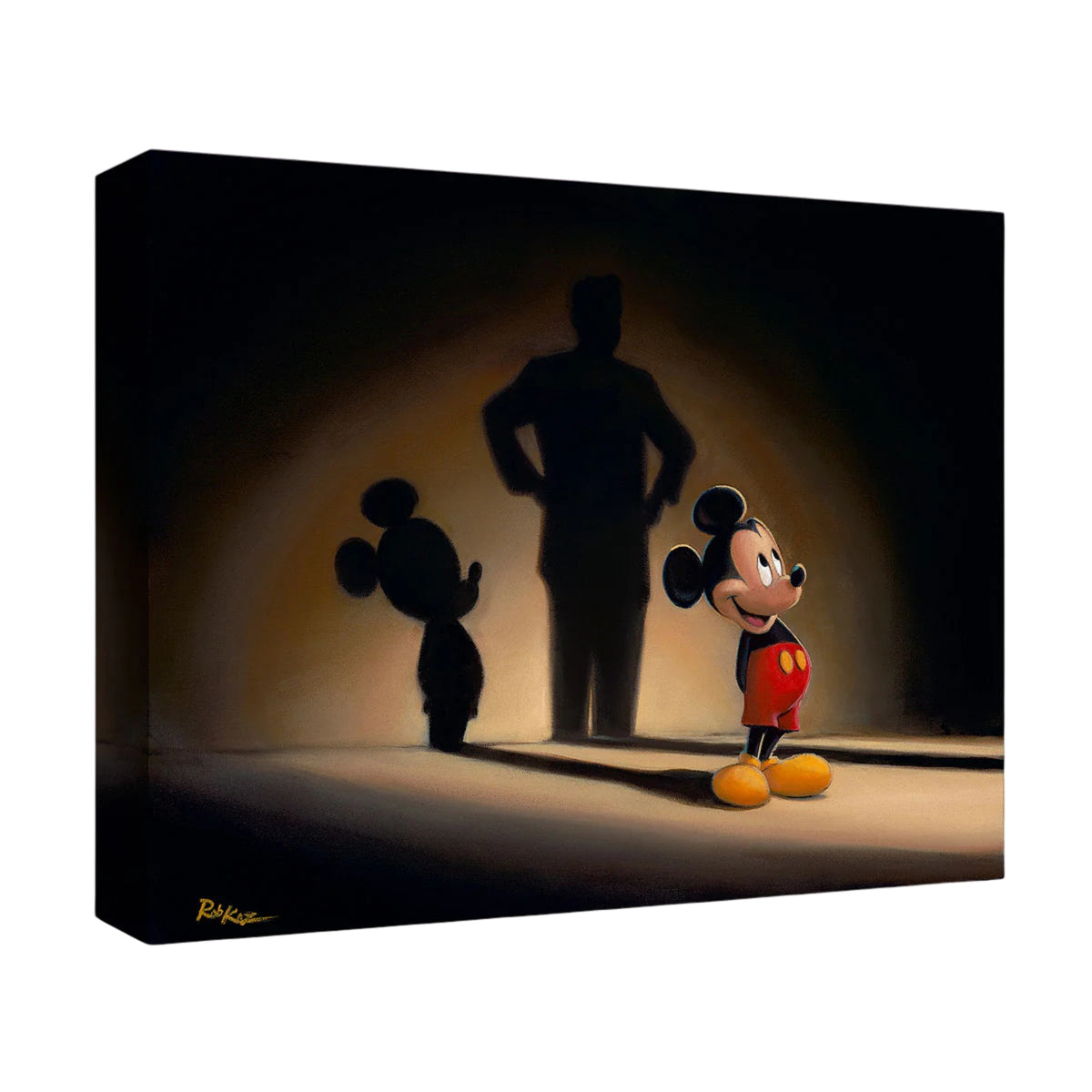 Mickey's Shadow by Rob Kaz - Treasures on Canvas – Disney Art On Main ...