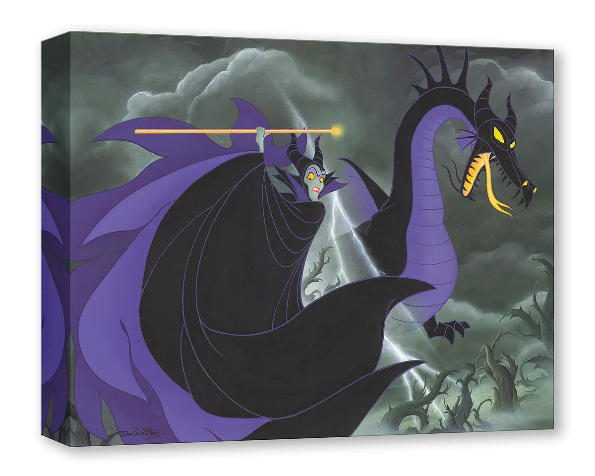 Maleficent Summons the Power - Disney Limited Edition Canvas