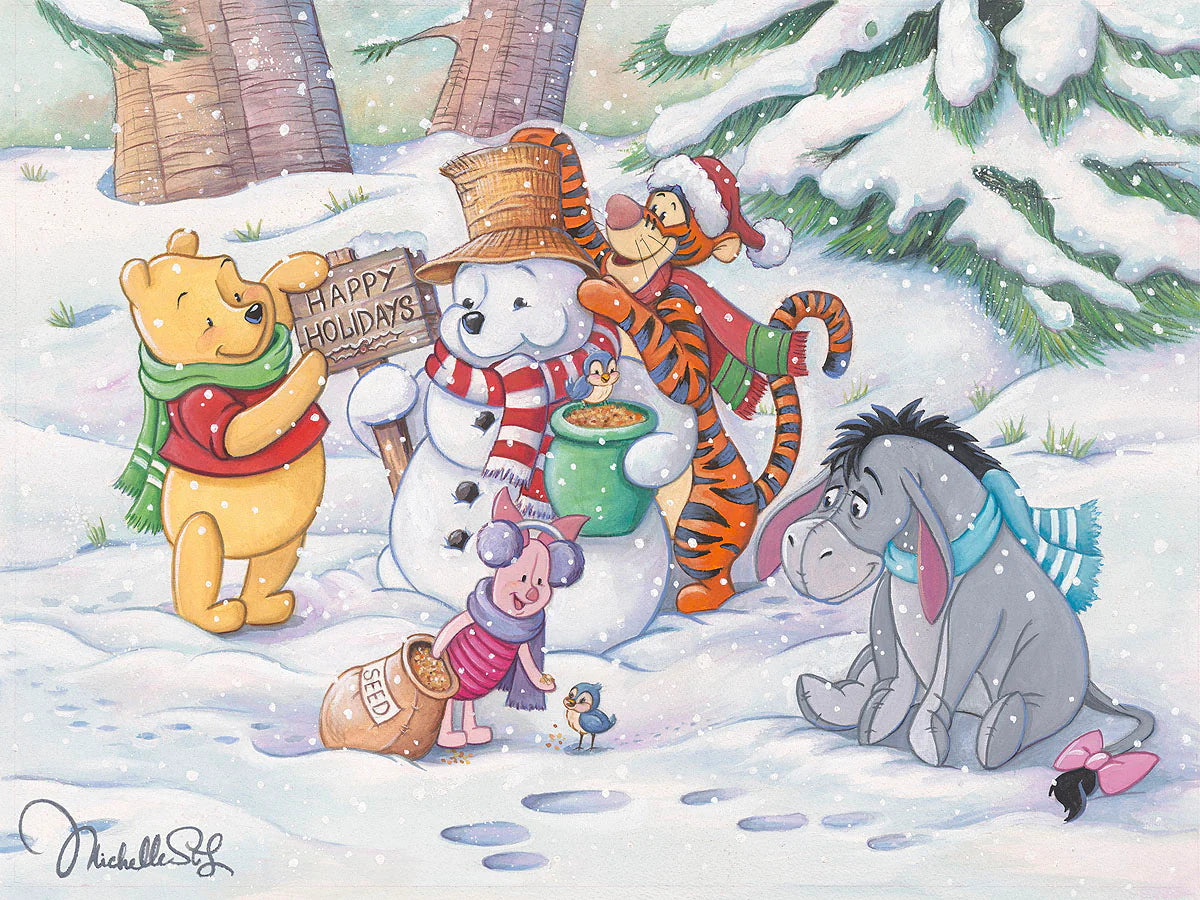 Pooh's Winter Holiday by Michelle St. Laurent - Disney Treasures