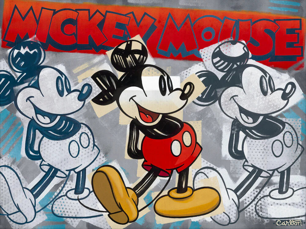 Mickey Mouse  Sketched Art Print by Disney  King  McGaw