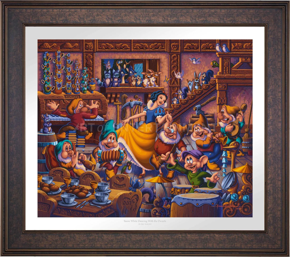 Snow White Dancing with the Dwarfs