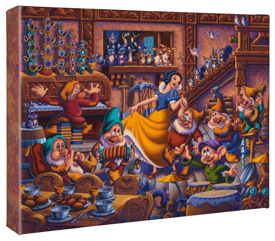 Snow White Dancing with the Dwarfs