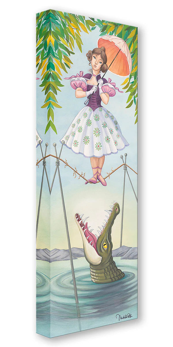 Stretching Portrait: The Tightrope Walker