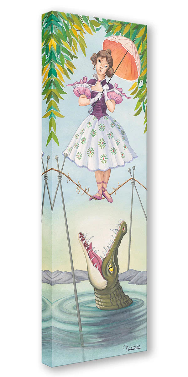 Stretching Portrait: The Tightrope Walker