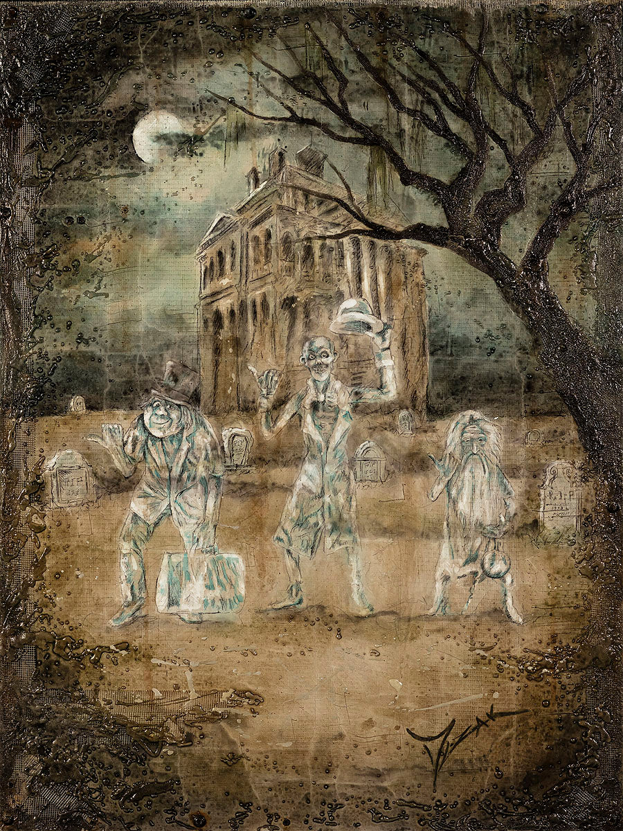  Haunted Mansion's resident ghosts.