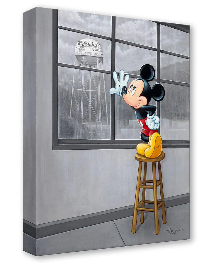 Walt's View - Premiere Treasure on Canvas