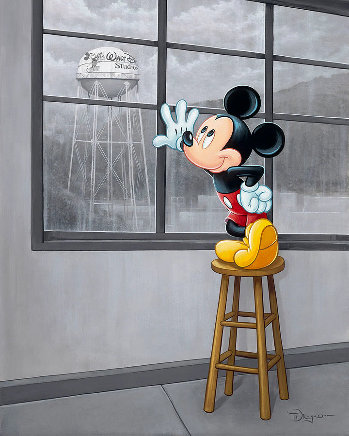 Walt's View - Premiere Treasure on Canvas