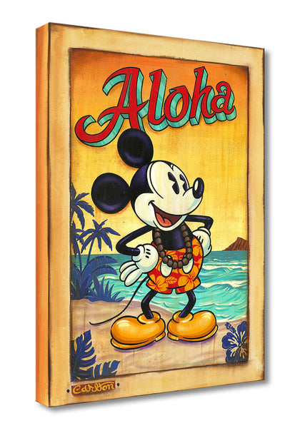 Waves of Aloha - Disney Limited Edition By Trevor Carlton – Disney