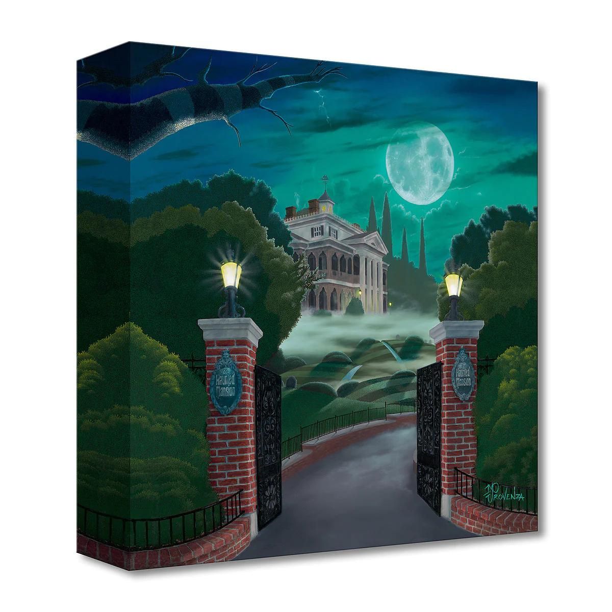 "Welcome, foolish mortals, to the Haunted Mansion. I am your host – your 'ghost host. Gallery Wrapped Canvas