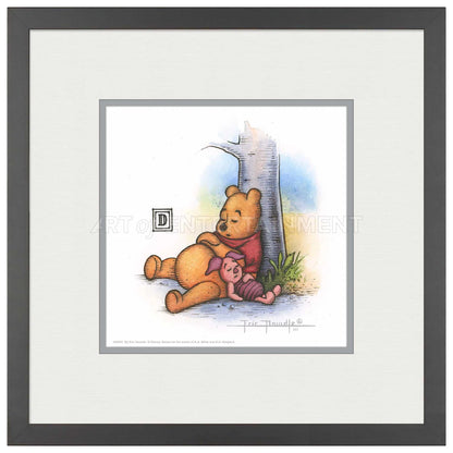 Winnie the Pooh and Piglet Napping