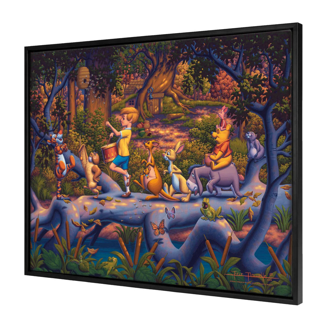 Winnie the Pooh - A Heroes Parade By Eric Dowdle - Canvas Wall Mural 