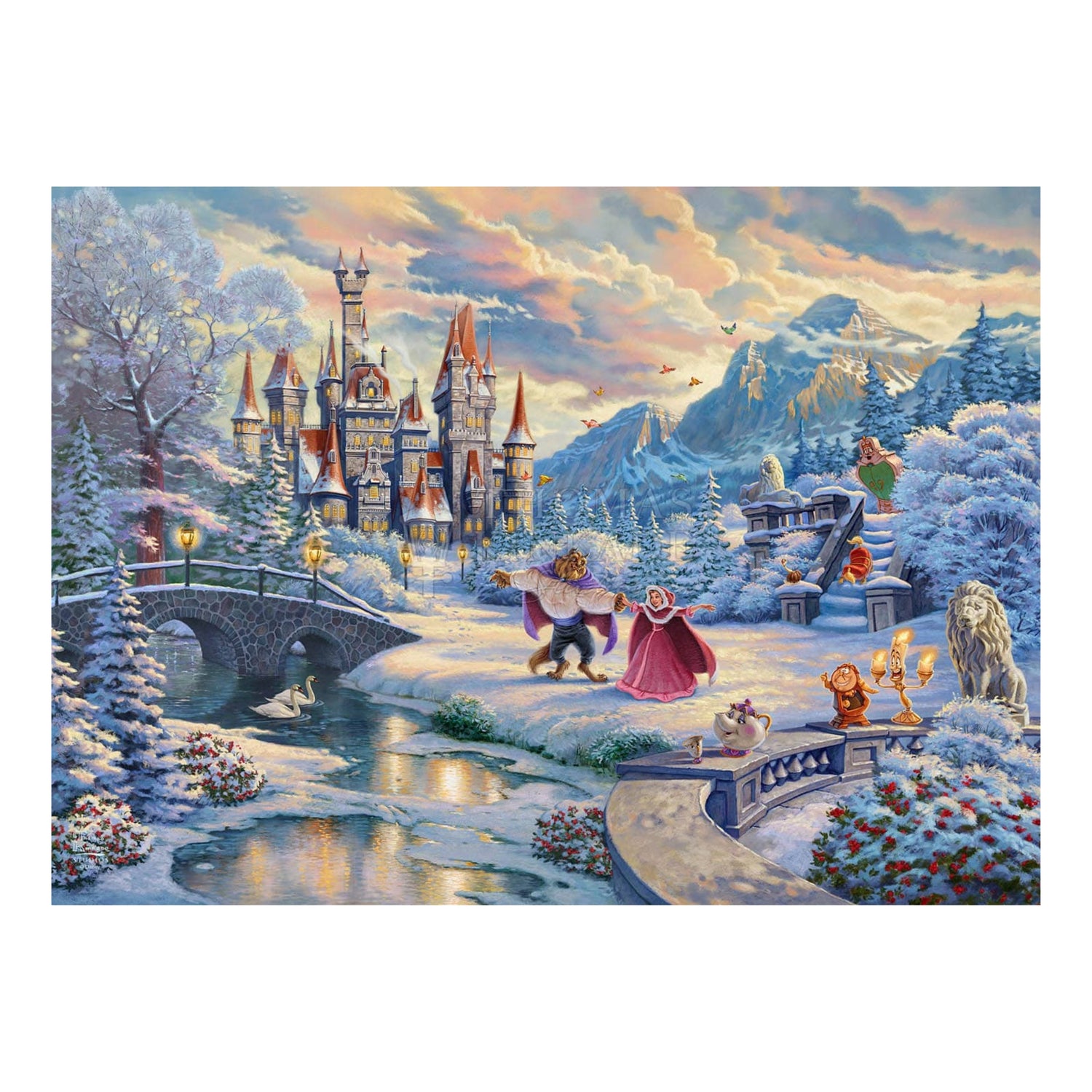 Disney Beauty and the Beast Winter Enchantment - Jewel Edition