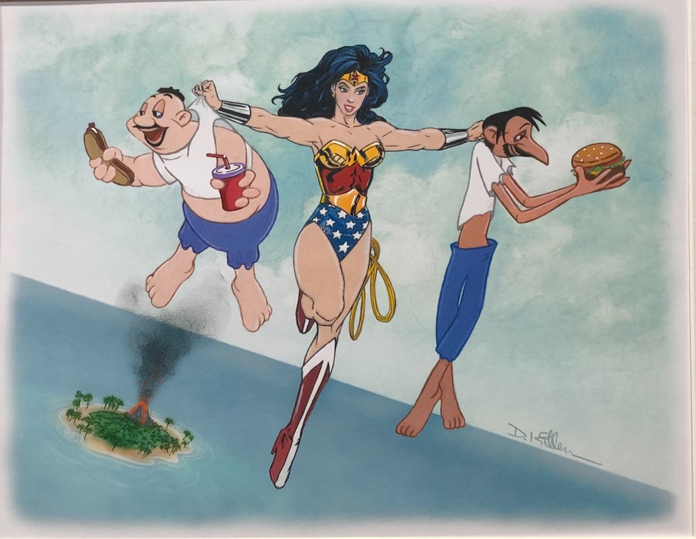 Wonder Bread, Castaways and Wonder Woman