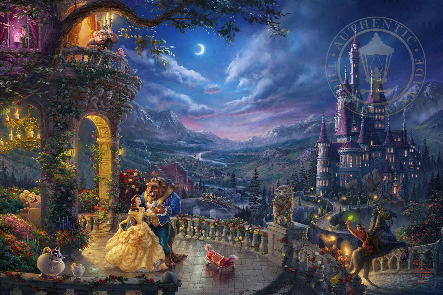 Disney Beauty and the Beast Dancing in the Moonlight - Jewel Edition