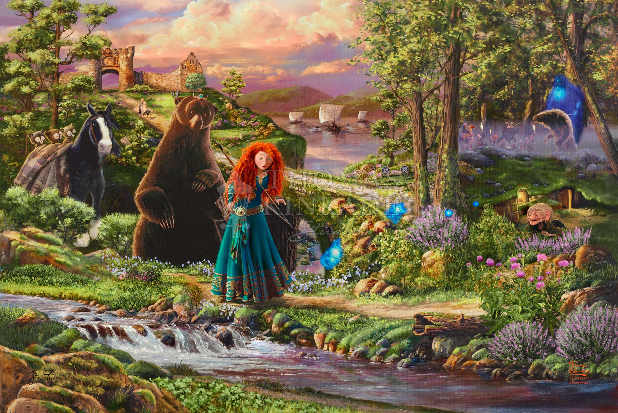 Disney Lilo & Stitch - Limited Edition Canvas – Thomas Kinkade Studios