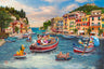 Mickey and Minnie in Italy - Limited Edition Canvas