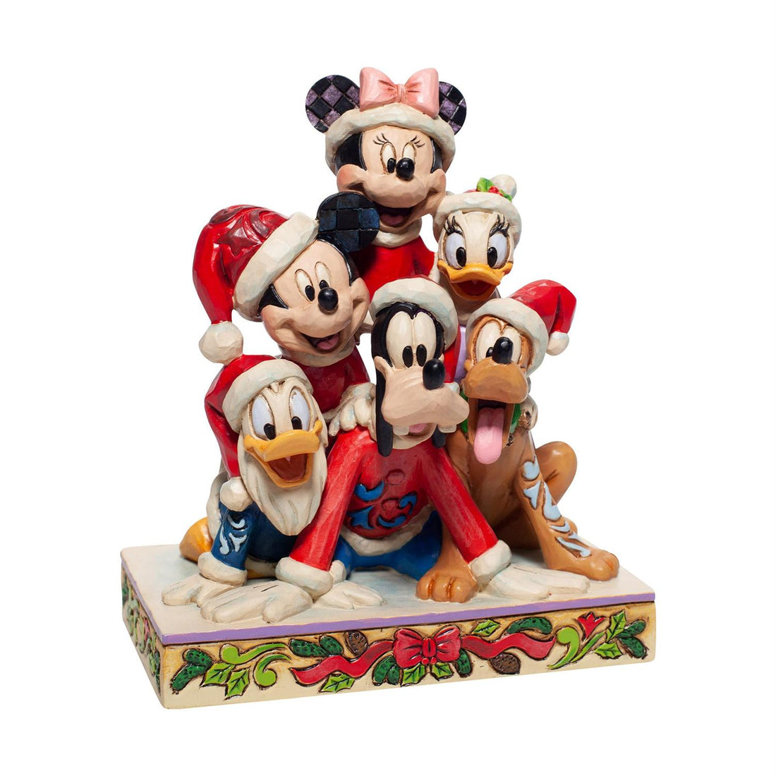 Christmas Mickey and Friends-figurine front view