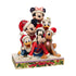 Christmas Mickey and Friends-figurine front view