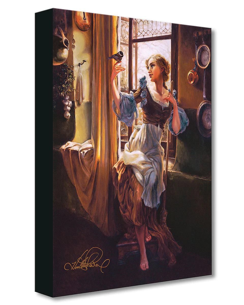 Portrait of Cinderella - Gallery Wrapped canvas