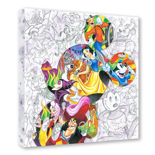 Colorful Characters - Disney Limited Edition By Tim Rogerson