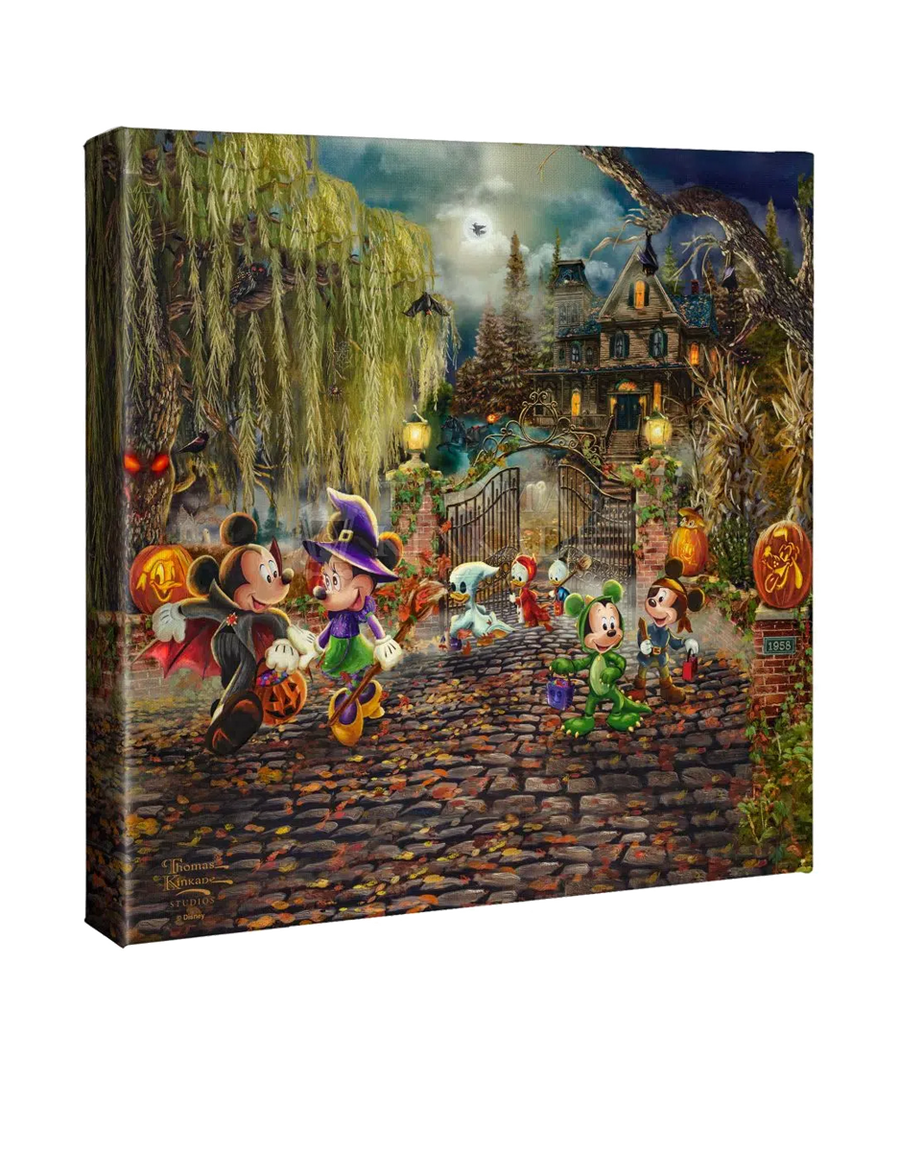 Thomas Kinkade Disney Paintings Disney Art On Main Street