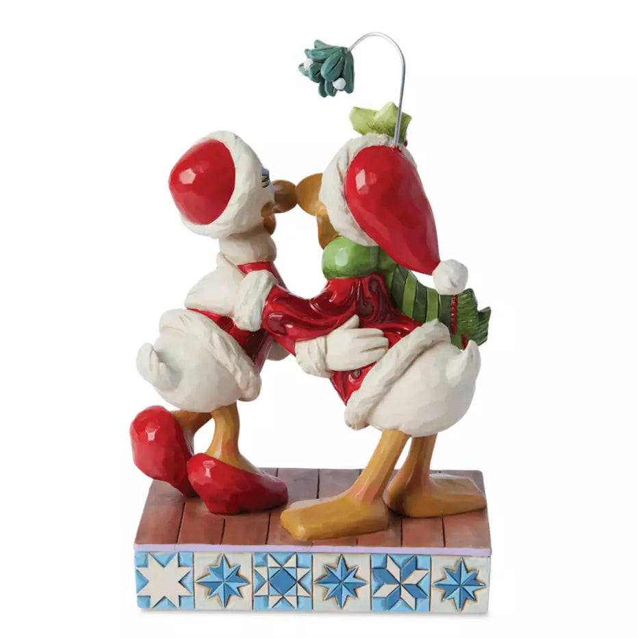 Donald and Daisy Mistletoe By Jim Shore - Disney Collectibles