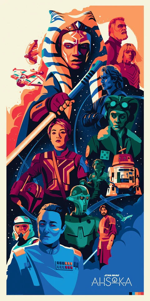 Star Wars: Ahsoka-inspired print featuring Ahsoka Tano