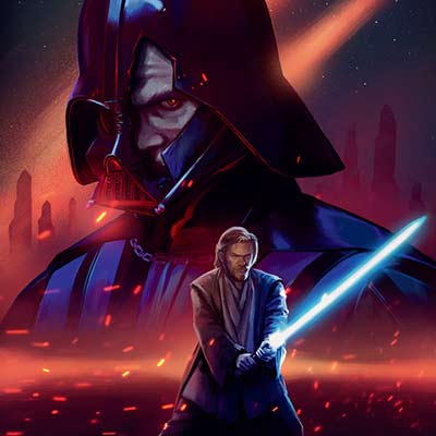 Obi-Wan Kenobi - holding his laser