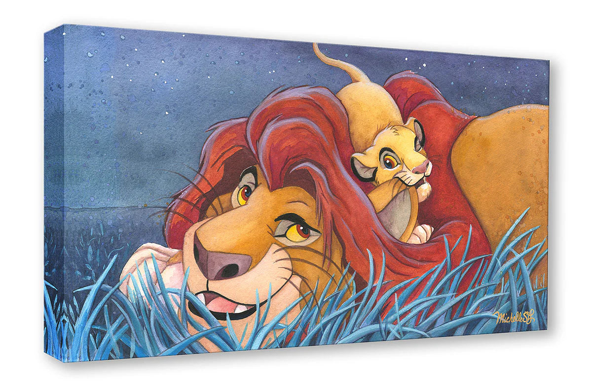 My Dad Lion Canvas Art deals