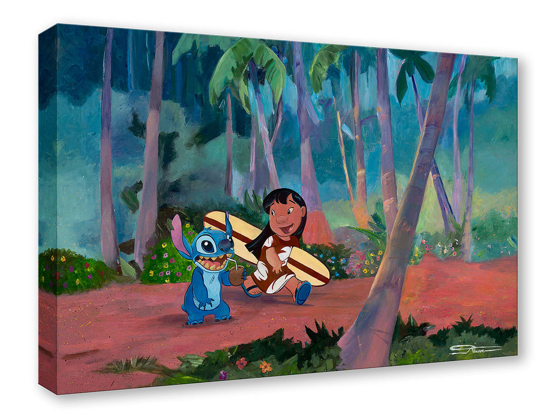 Artwork inspired by Walt Disney Studios 2002 animated feature film - Lilo and Stitch.