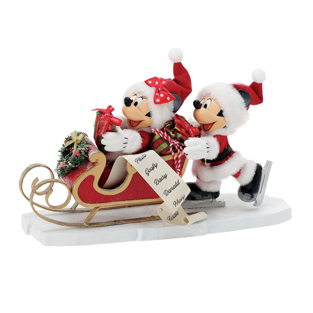 Mickey and Minnie Sleigh ride