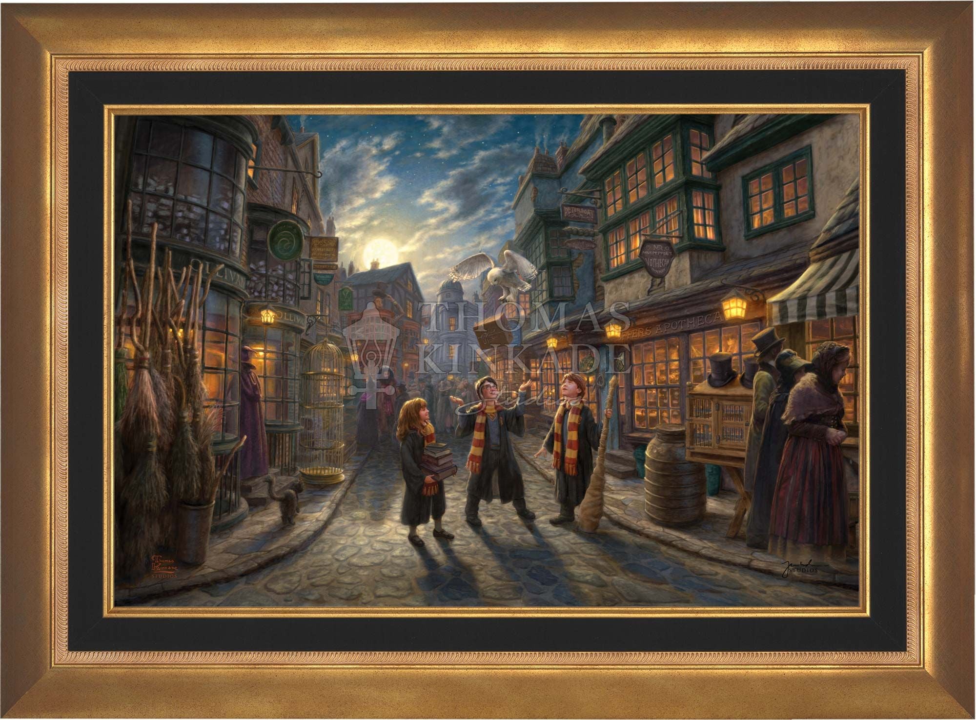 Harry Potter Diagon Alley Art Edition By Thomas Kinkade Studios harry-potter-diagon-alley-art-edition-by-thomas-kinkade-studios