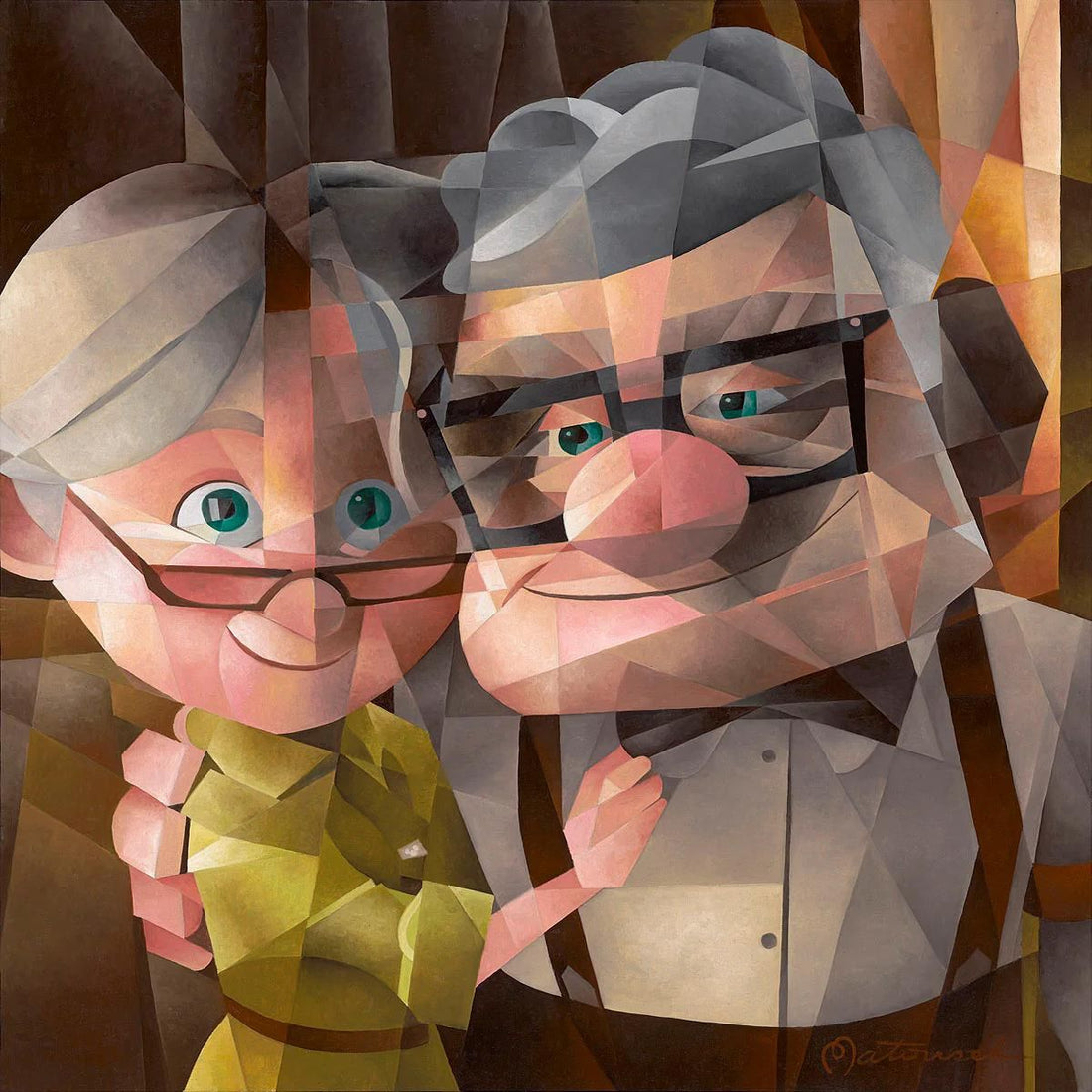 Carl and Ellie in - &quot;Up&quot;. 