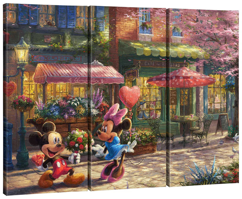 Mickey and Minnie Sweetheart Café  (Set of 3)