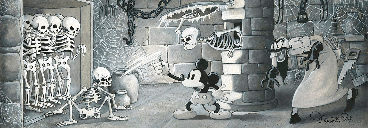 Mickey finds himself in the Mad Doctor's torture chambers