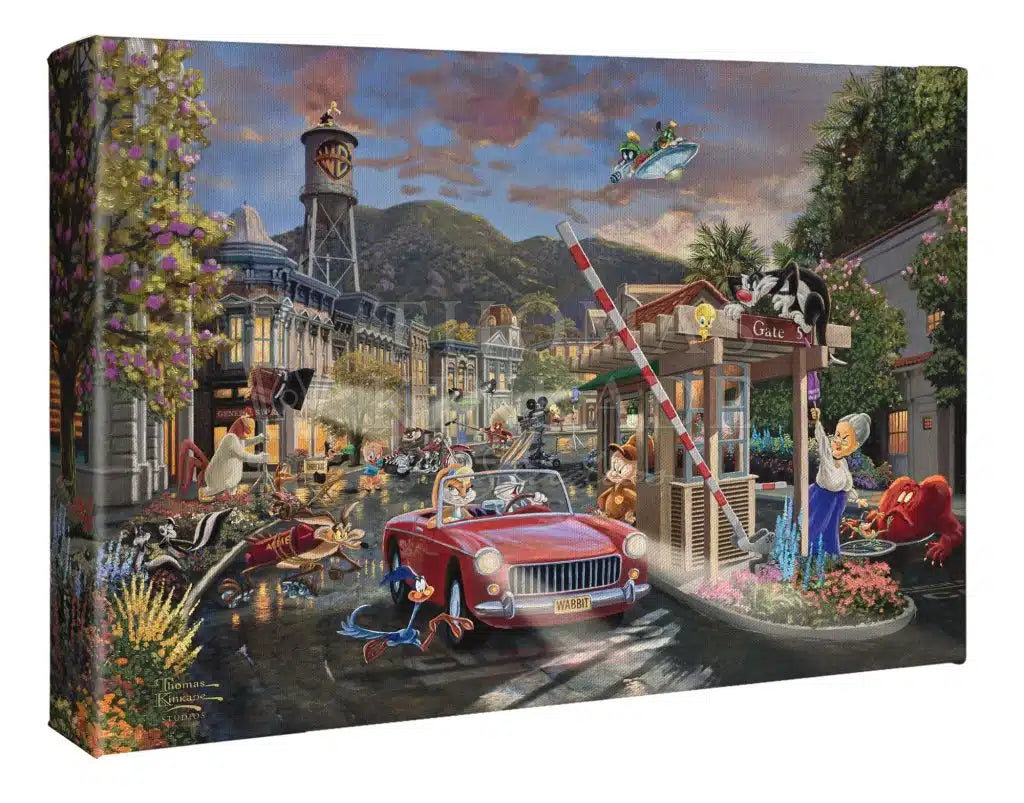 Backlot Shenanigans - Looney Tunes Gallery Wrapped By Thomas