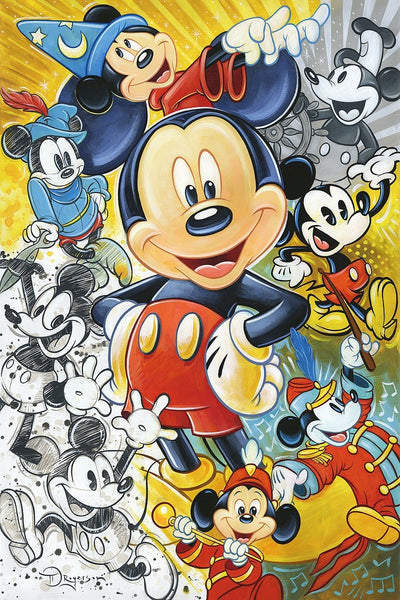 90 Years of Mickey Mouse - Disney Limited Edition By Tim Rogerson – Disney  Art On Main Street