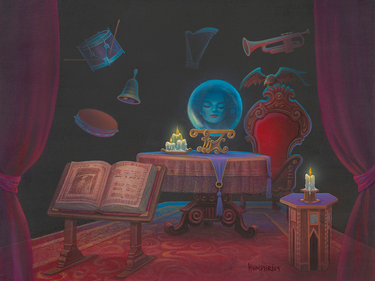 A Message from Beyond by Michael Humphries.   Disney's favorite place is the Haunted Mansion.