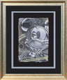 Mickey Mouse - Celebrating 100 Years- Gold Frame