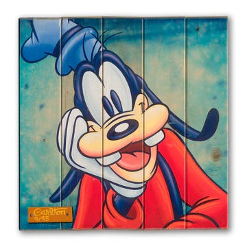 Awe Gawrsh! by Trevor Carlton.  Happy-go-lucky Goofy.