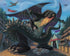 Harry Potter battles with Black Dragon