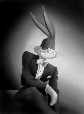 The Portrait Series illuminates Bugs Bunny in dramatic and stylized poses which darkens back to the 30s and 40s