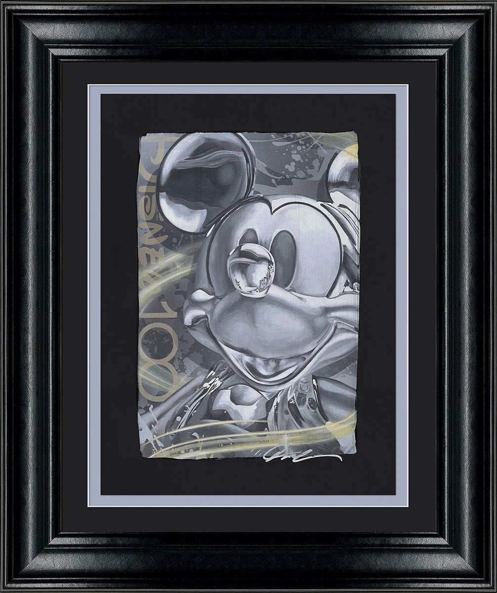 Mickey Mouse - Celebrating 100 Years- Black Frame