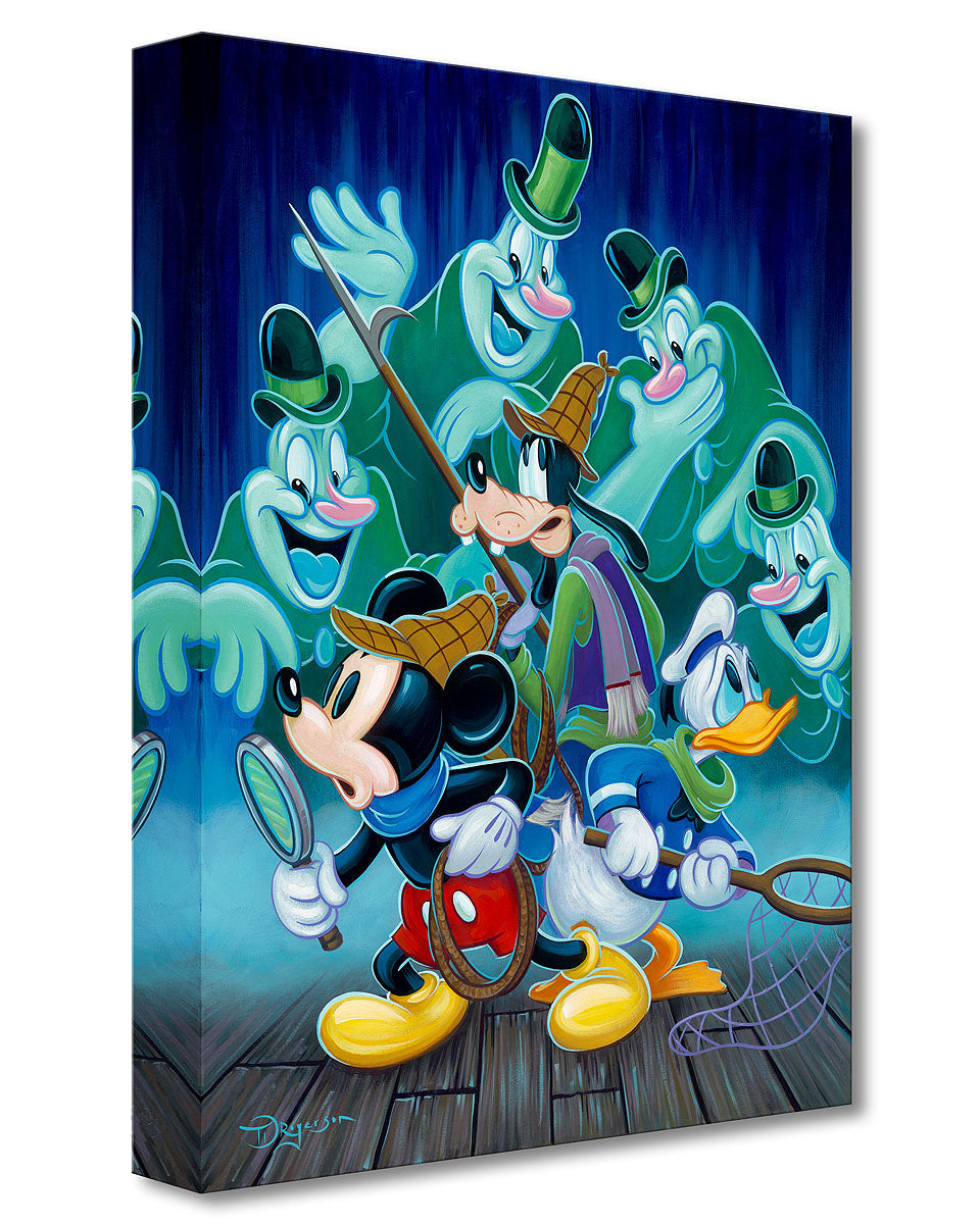 Ghost Chasers by Tim Rogerson  Mickey, Donald, and Goofy are haunted by the ghost characters.