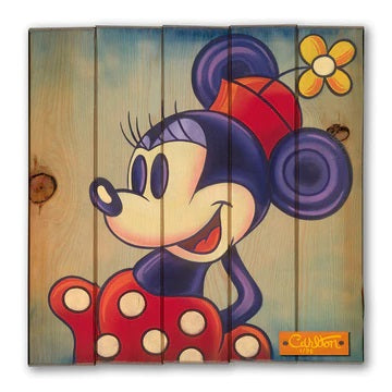 Little Miss Minnie By Trevor Carlton.  Happy-go-lucky Minnie Mouse.