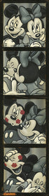 Photo Booth Kiss By Trevor Carlton  Minnie and Mickey share some smooches in the photo booth.